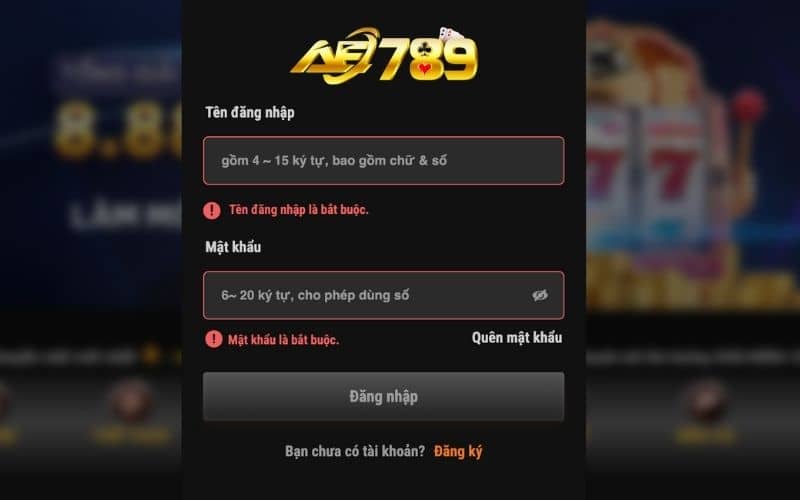3 bước đăng nhập AE789 nhanh chóng nhất 3 bước đăng nhập AE789 nhanh chóng nhất
