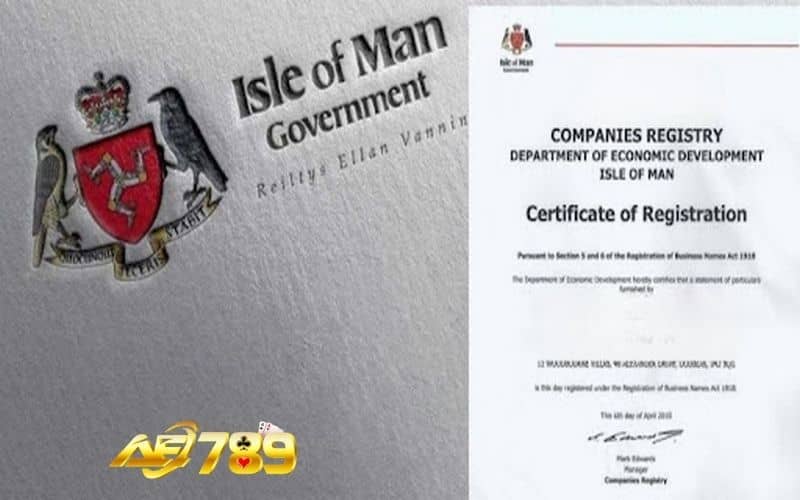 Giấy phép hoạt động Isle of Man từ Isle of Man Gambling Supervision Giấy phép hoạt động Isle of Man từ Isle of Man Gambling Supervision