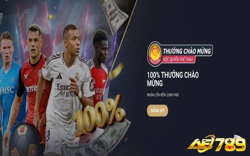 Khuyến mãi dành riêng cho thể thao AE789 siêu khủng Khuyến mãi dành riêng cho thể thao AE789 siêu khủng
