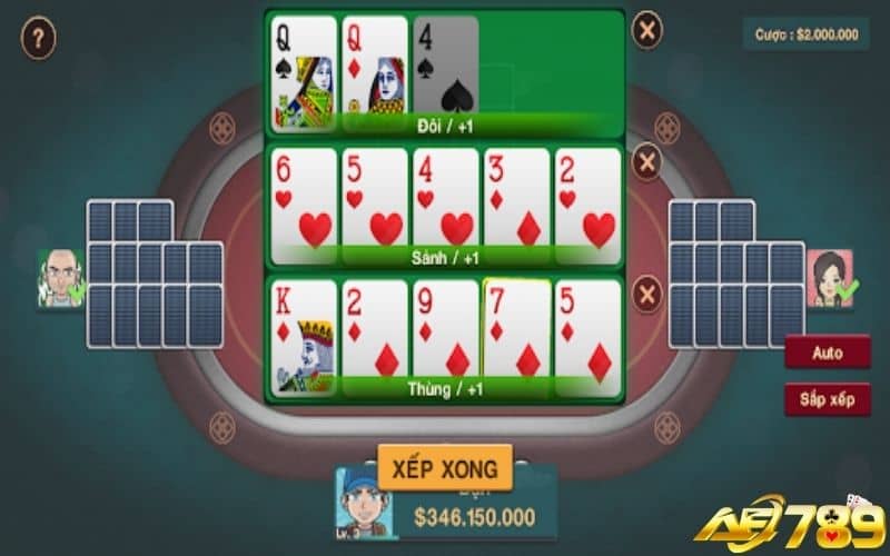 Quy tắc xếp chi và so sánh bài mậu binh online Quy tắc xếp chi và so sánh bài mậu binh online