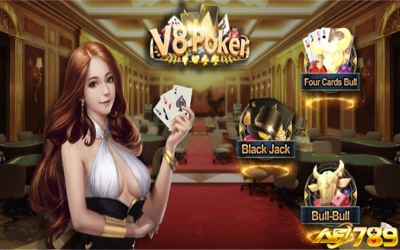 V8 Poker là sảnh cung cấp các trò chơi game bài đổi thưởng V8 Poker là sảnh cung cấp các trò chơi game bài đổi thưởng